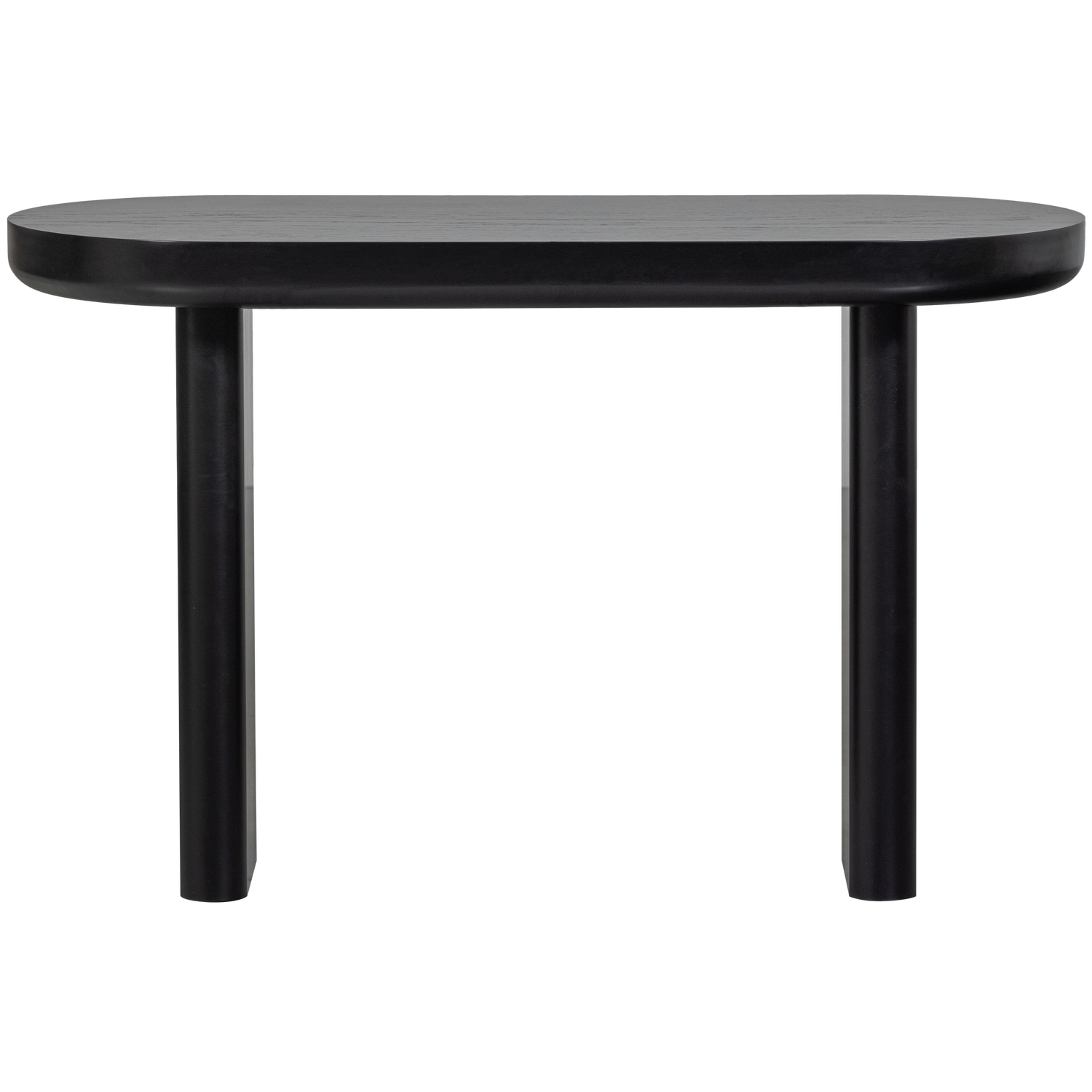 Woood Mael Bureau Sidetable Fineer Zwart - KwaliteitWonen.nl