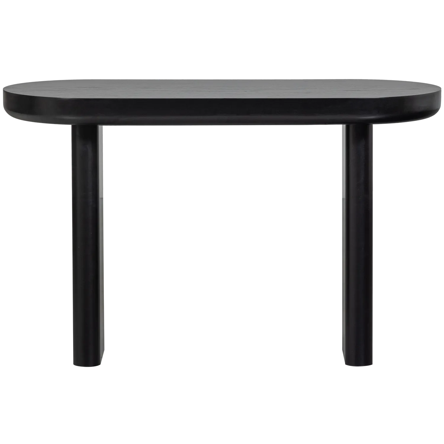 Woood Mael Bureau Sidetable Fineer Zwart - KwaliteitWonen.nl