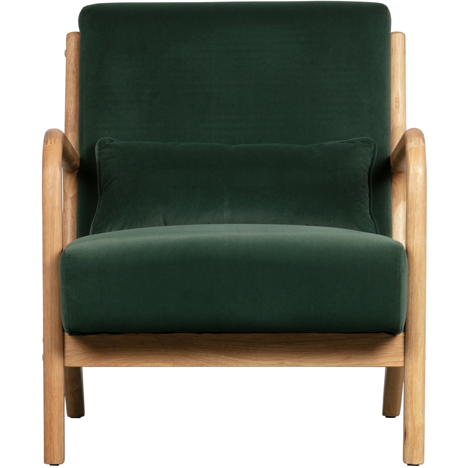 Woood Mark Fauteuil Velvet Flesgroen - KwaliteitWonen.nl