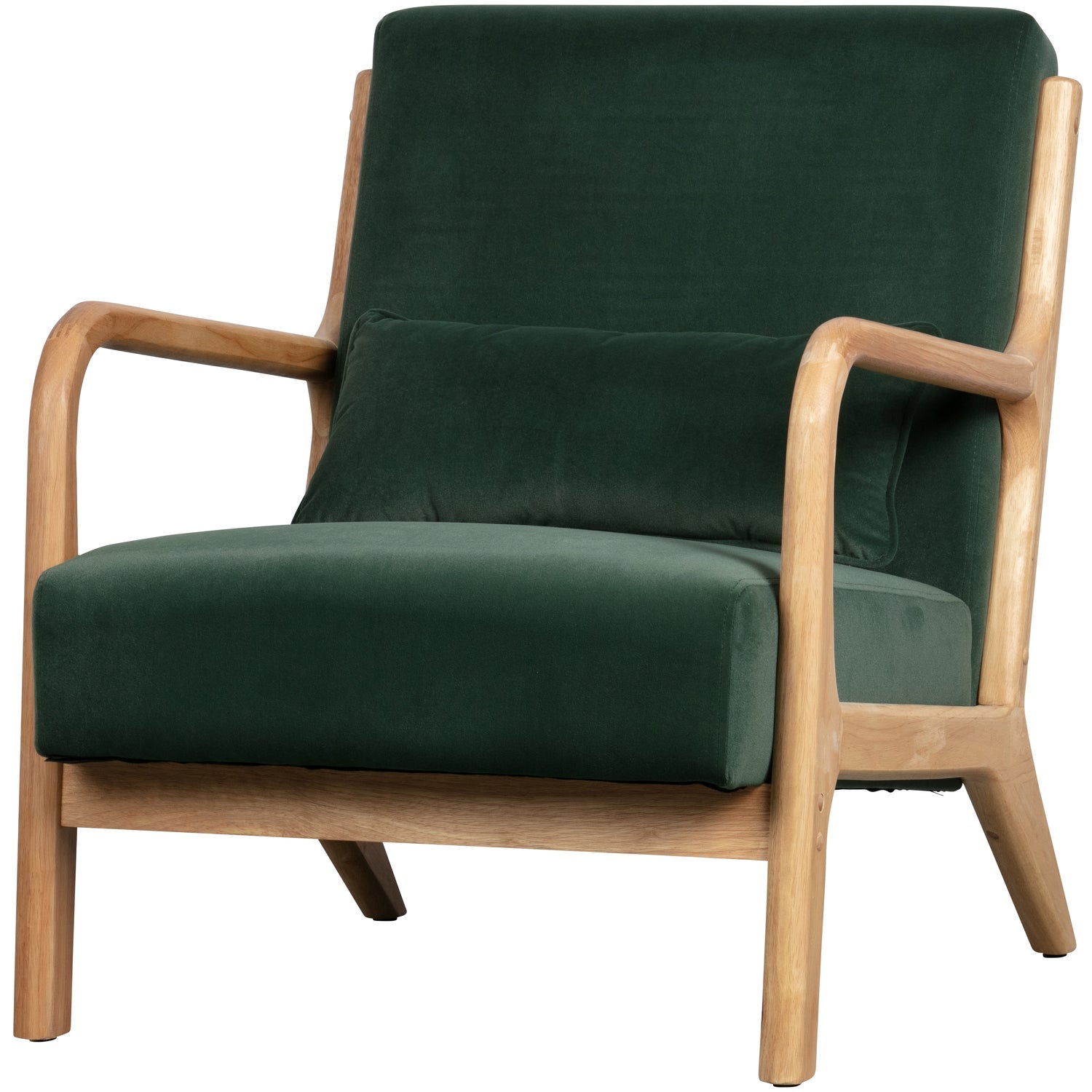 Woood Mark Fauteuil Velvet Flesgroen - KwaliteitWonen.nl