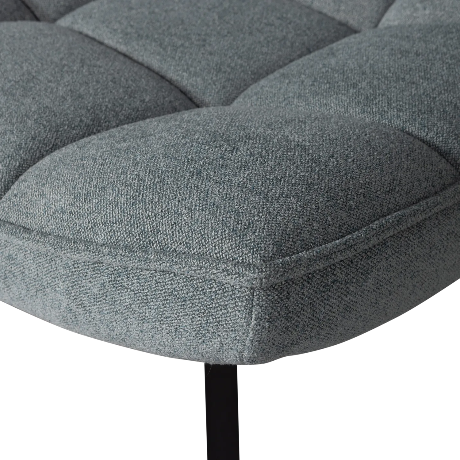 Woood Maudi Draaifauteuil Blauw - KwaliteitWonen.nl