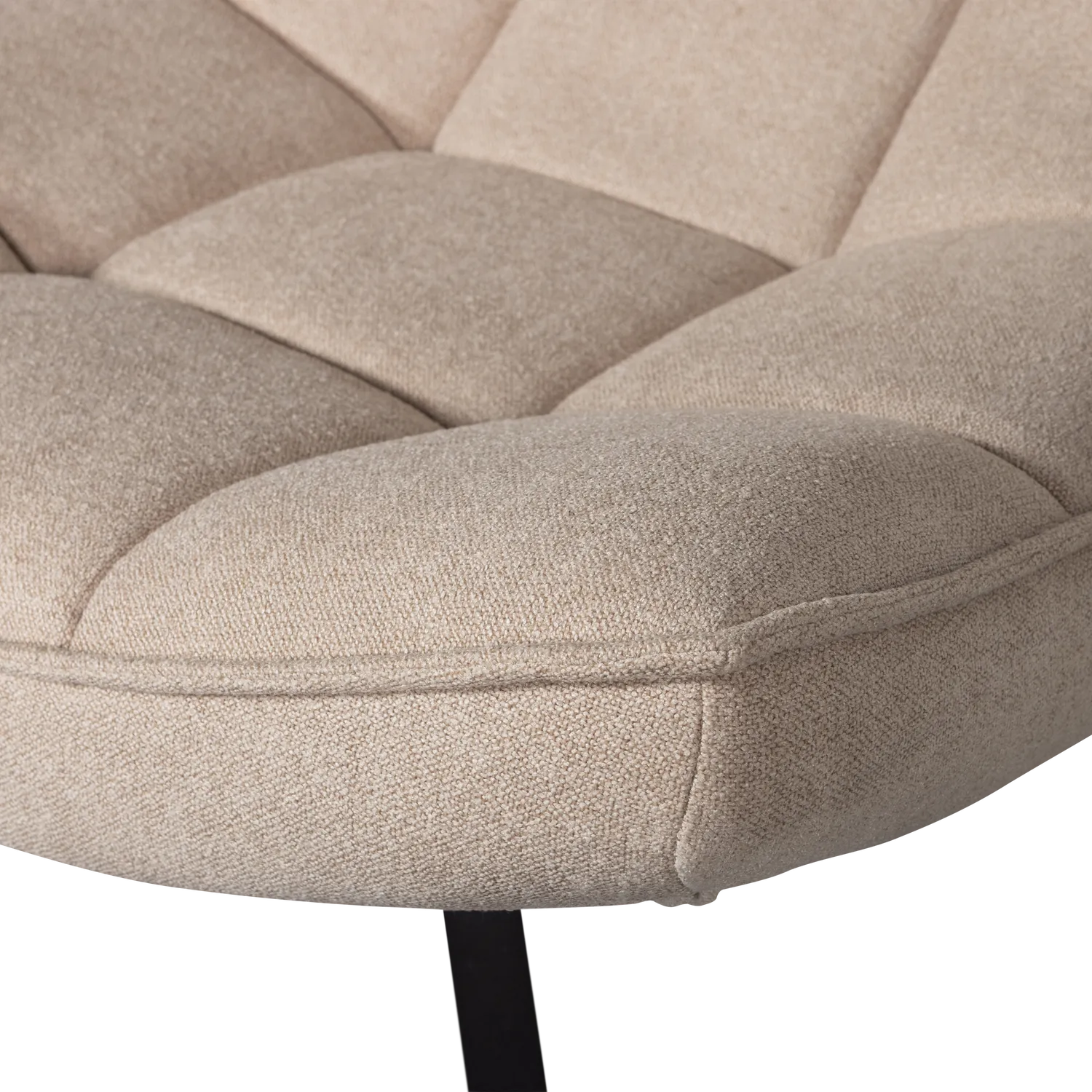 Woood Maudi Draaifauteuil Naturel - KwaliteitWonen.nl
