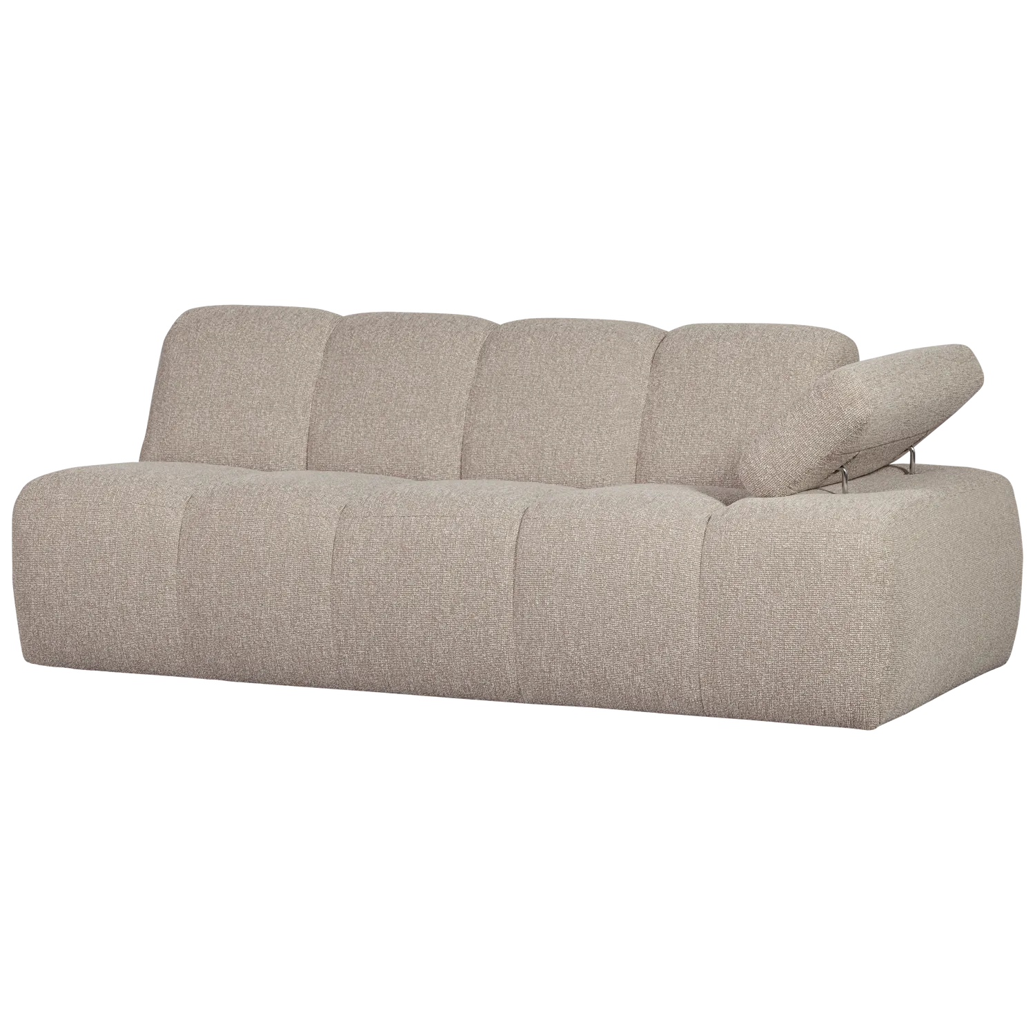 Woood Mojo 2 Zits Element Arm Rechts Boucle Beige Melange - KwaliteitWonen.nl