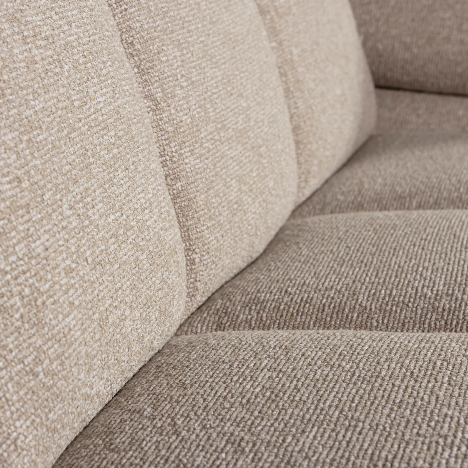 Woood Mojo 2 Zits Element Arm Rechts Boucle Beige Melange - KwaliteitWonen.nl