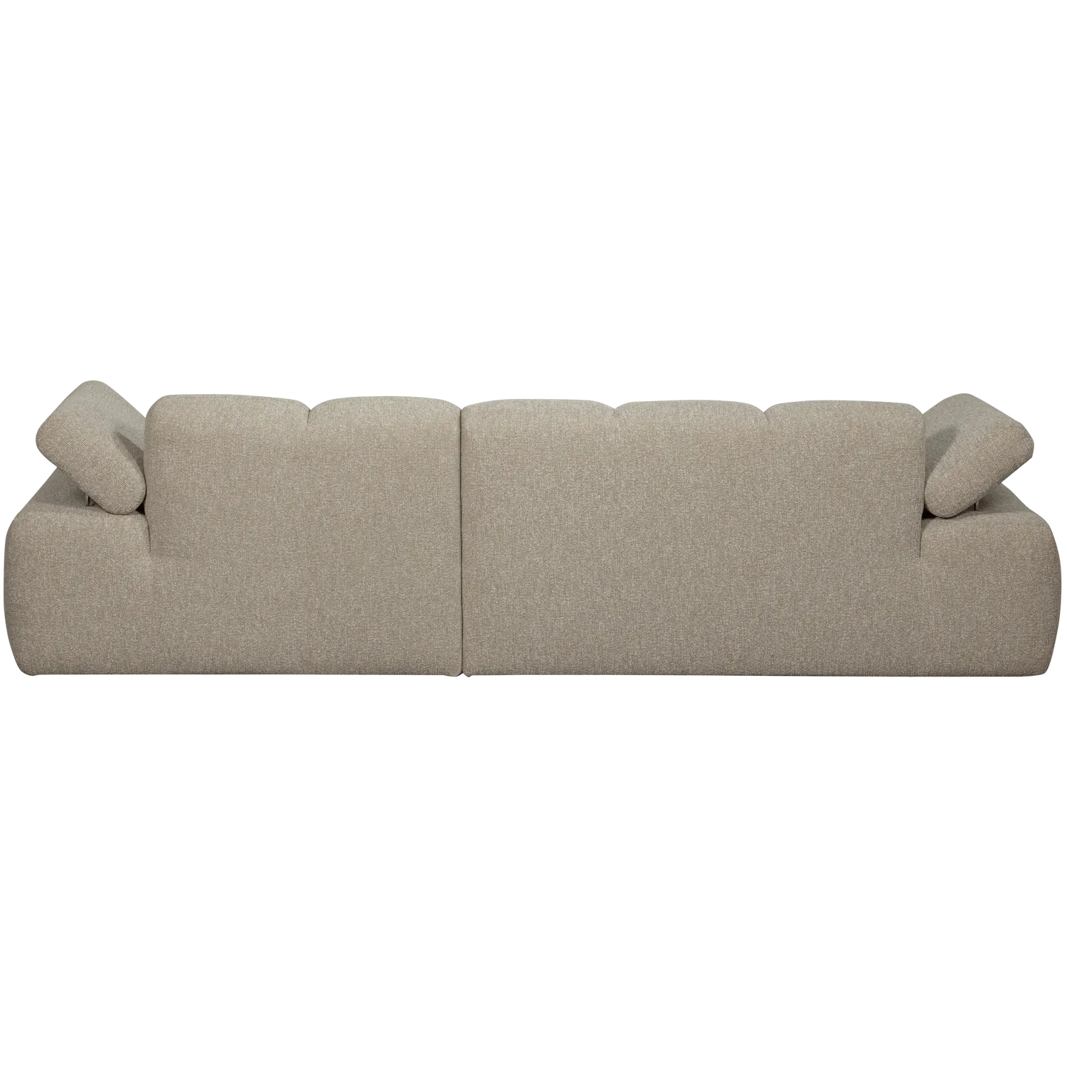 Woood Mojo Chaise Longue Bank Rechts Boucle Beige Melange - KwaliteitWonen.nl