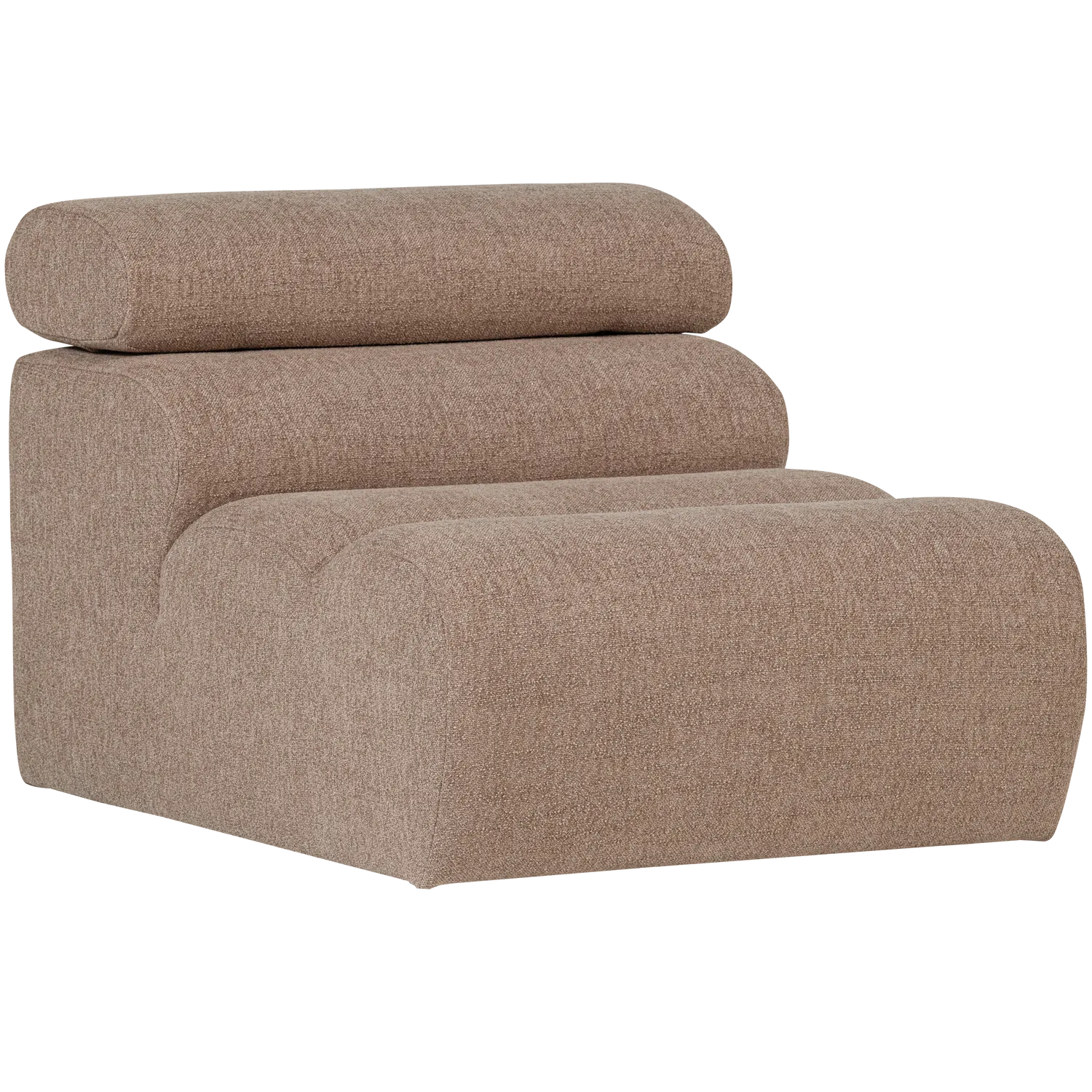 Woood Novi 1 Zits Element Boucle Taupe - KwaliteitWonen.nl