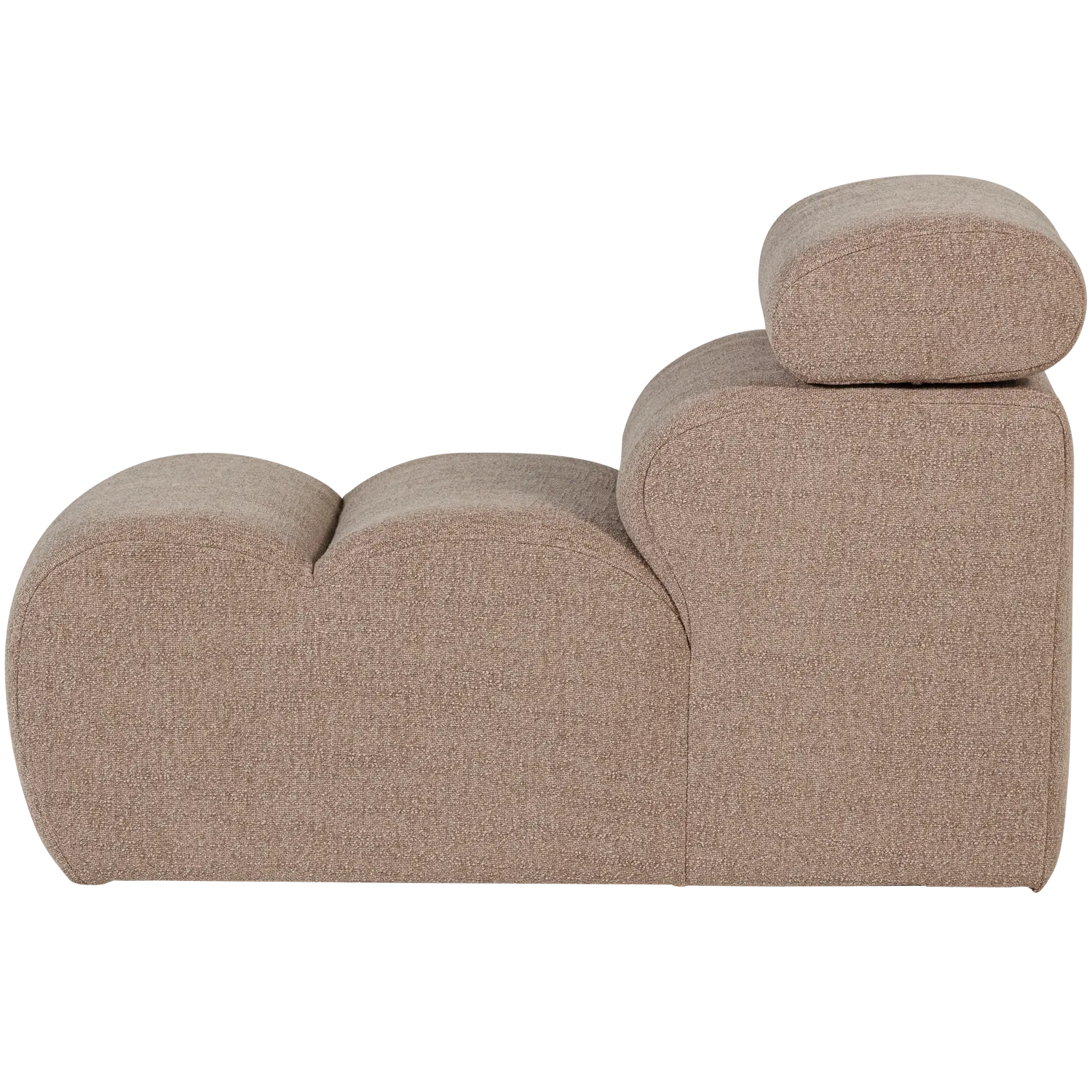 Woood Novi 1 Zits Element Boucle Taupe - KwaliteitWonen.nl