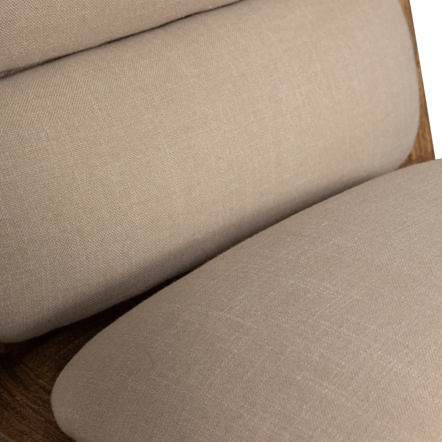 Woood Opulent Fauteuil Boucle/Hout Naturel - KwaliteitWonen.nl