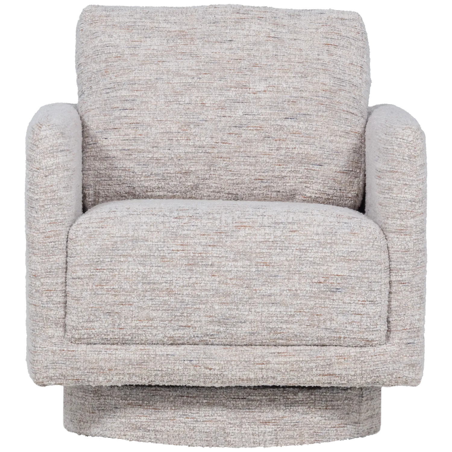 Woood Oska Draaifauteuil Naturel Melange - KwaliteitWonen.nl