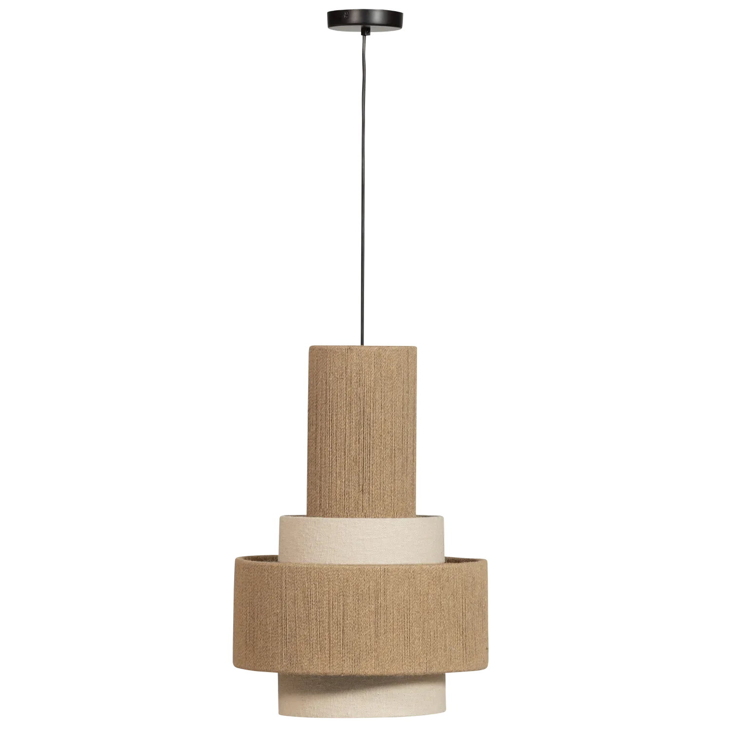 Woood Pelle Hanglamp Touw Naturel - KwaliteitWonen.nl