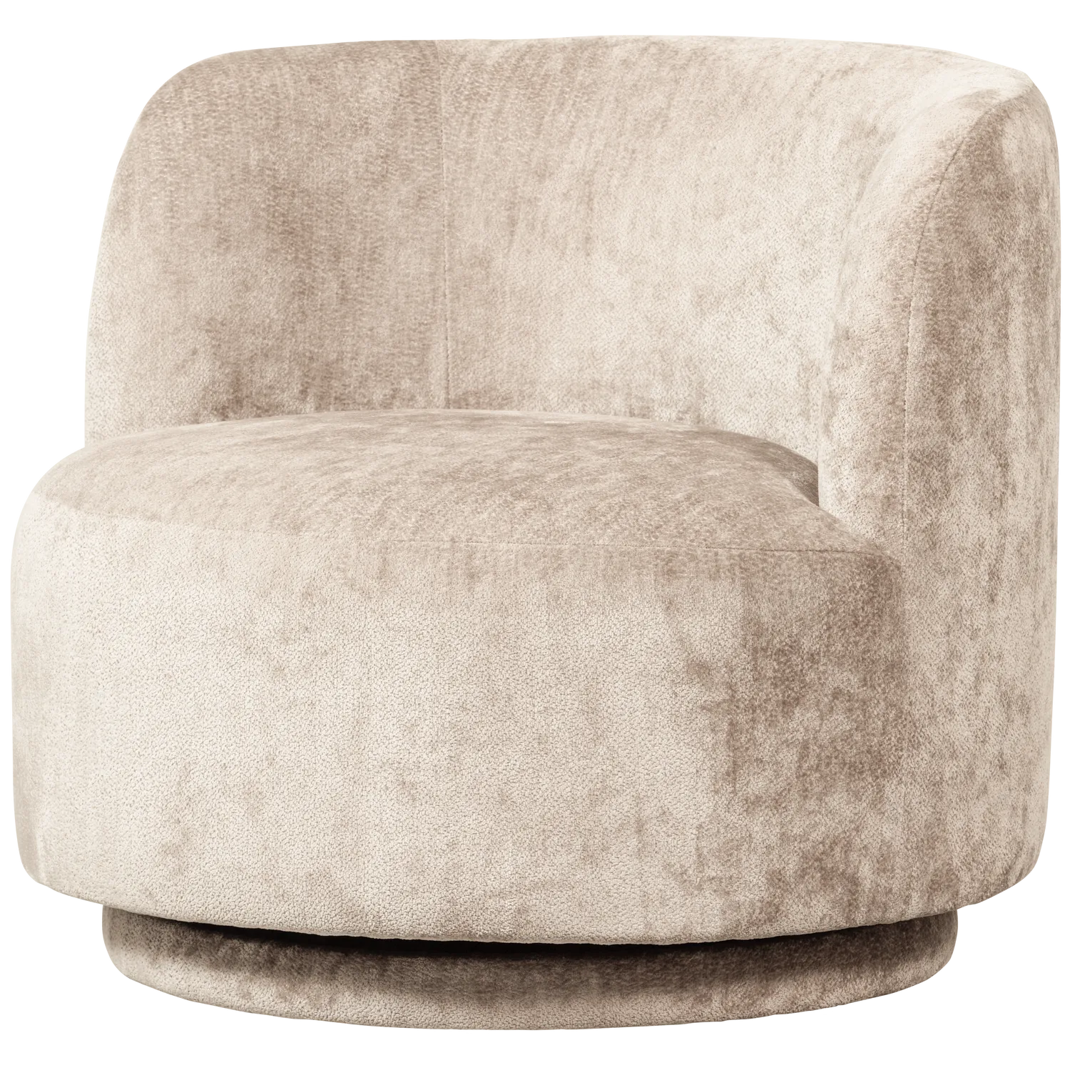 Woood Popular Draaifauteuil Naturel - KwaliteitWonen.nl