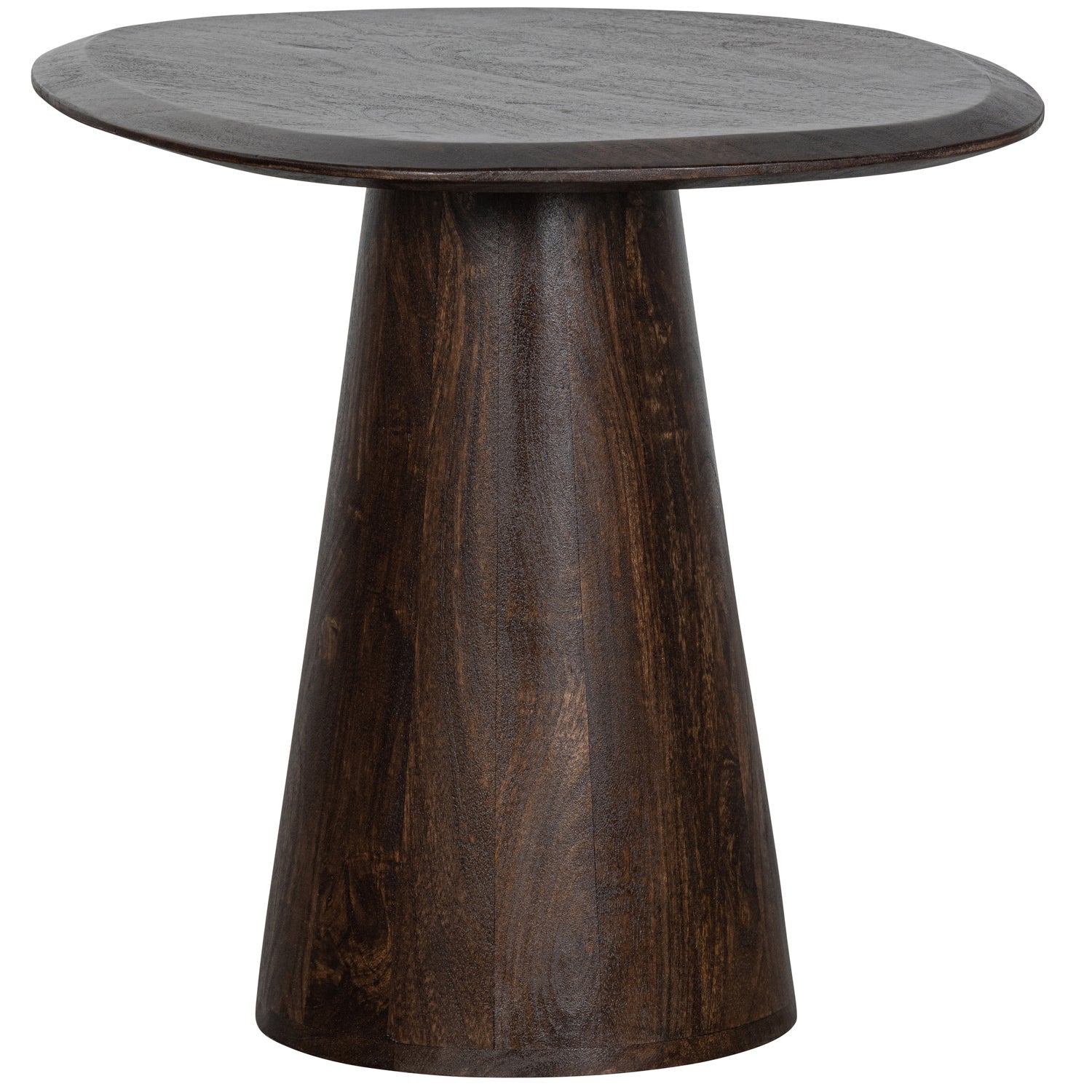 Woood Posture Bijzettafel Mangohout Walnoot - KwaliteitWonen.nl