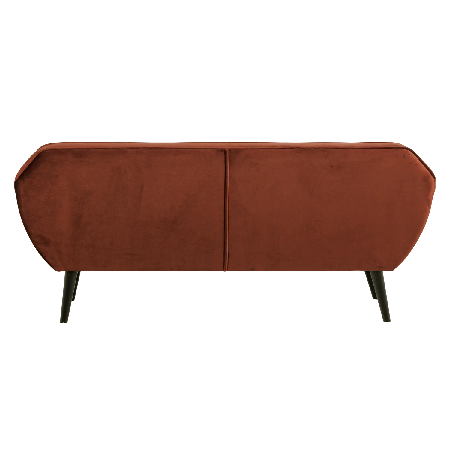 Woood Rocco 2.5-zits Bank Velvet Roestbruin - KwaliteitWonen.nl