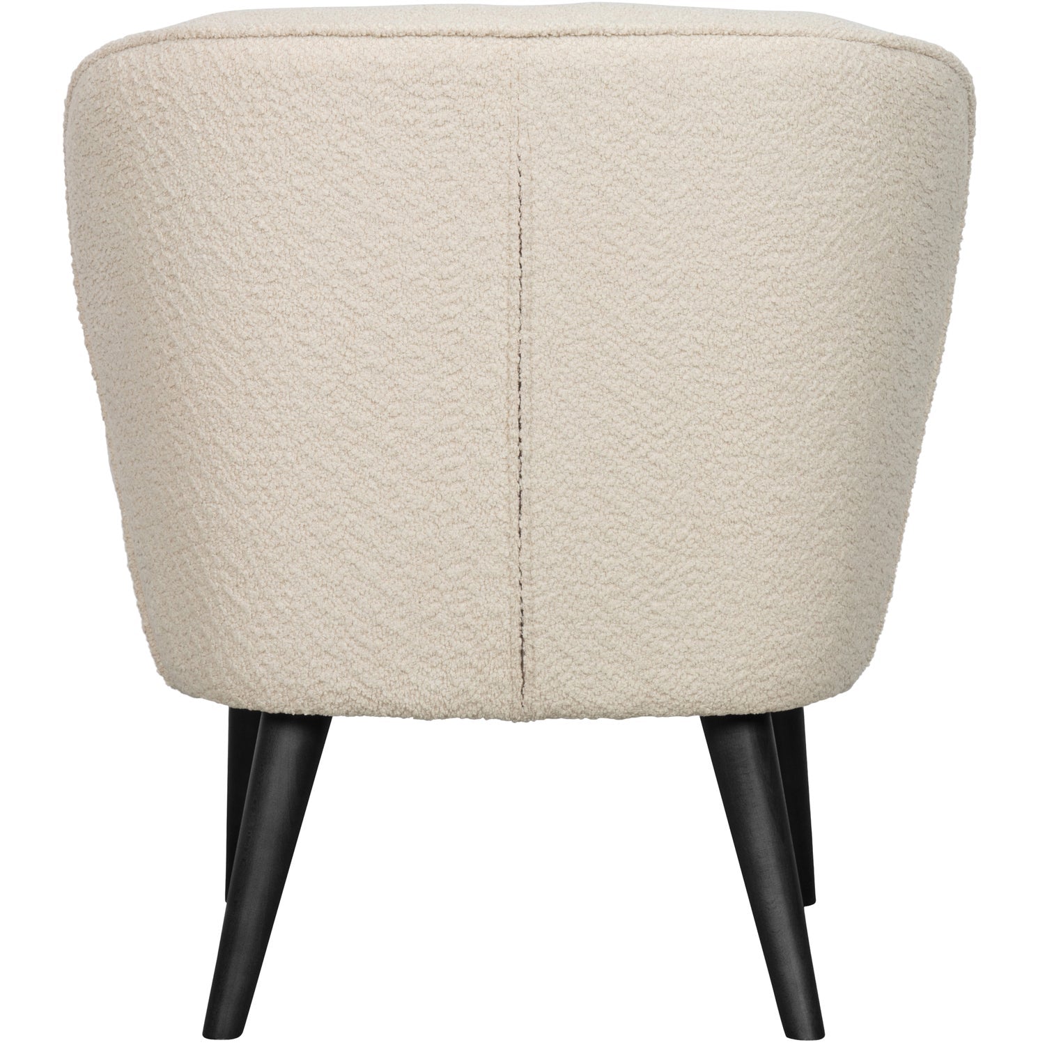 Woood Sara Fauteuil Boucle Creme - KwaliteitWonen.nl