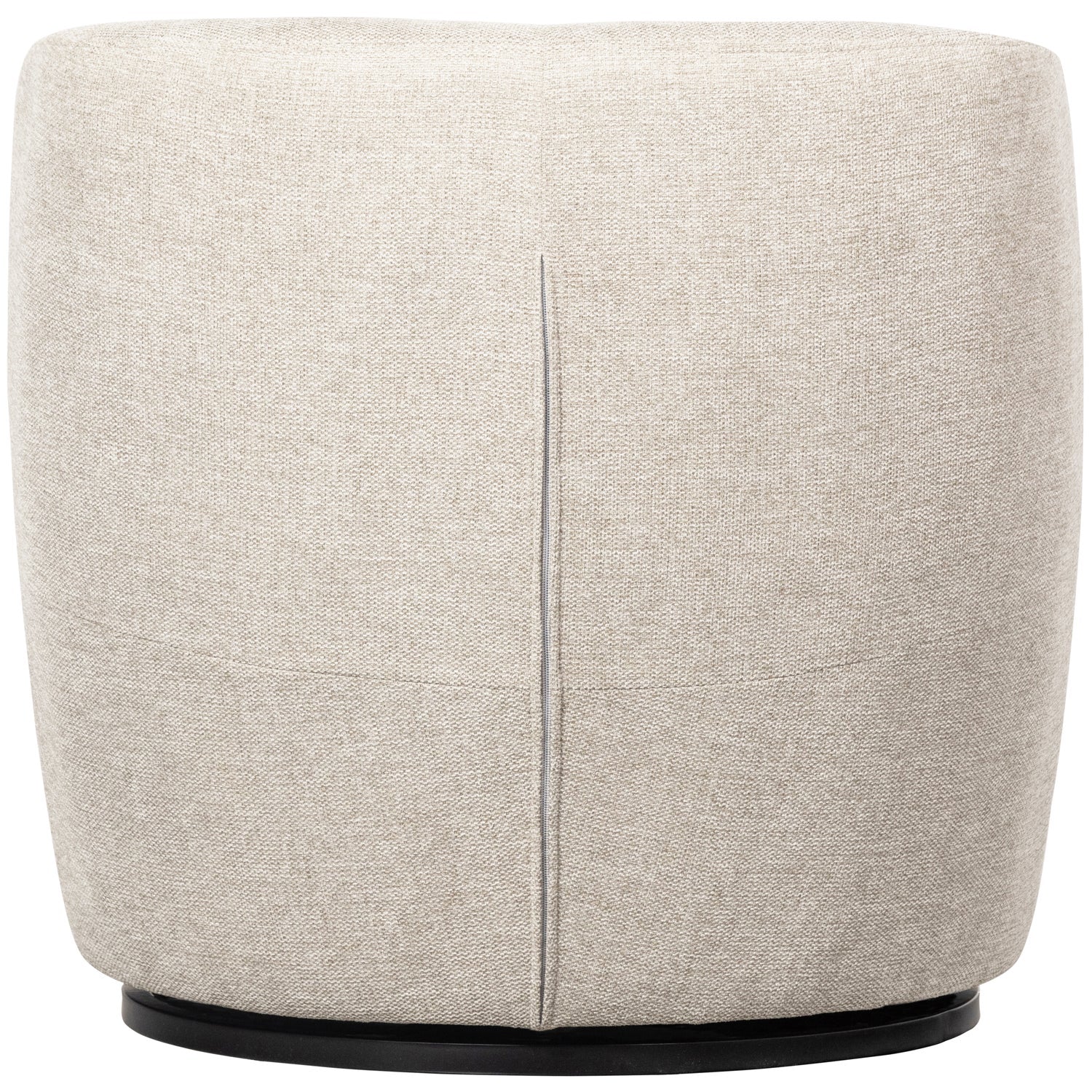 Woood Serra Draaifauteuil Geweven Stof Off White - KwaliteitWonen.nl