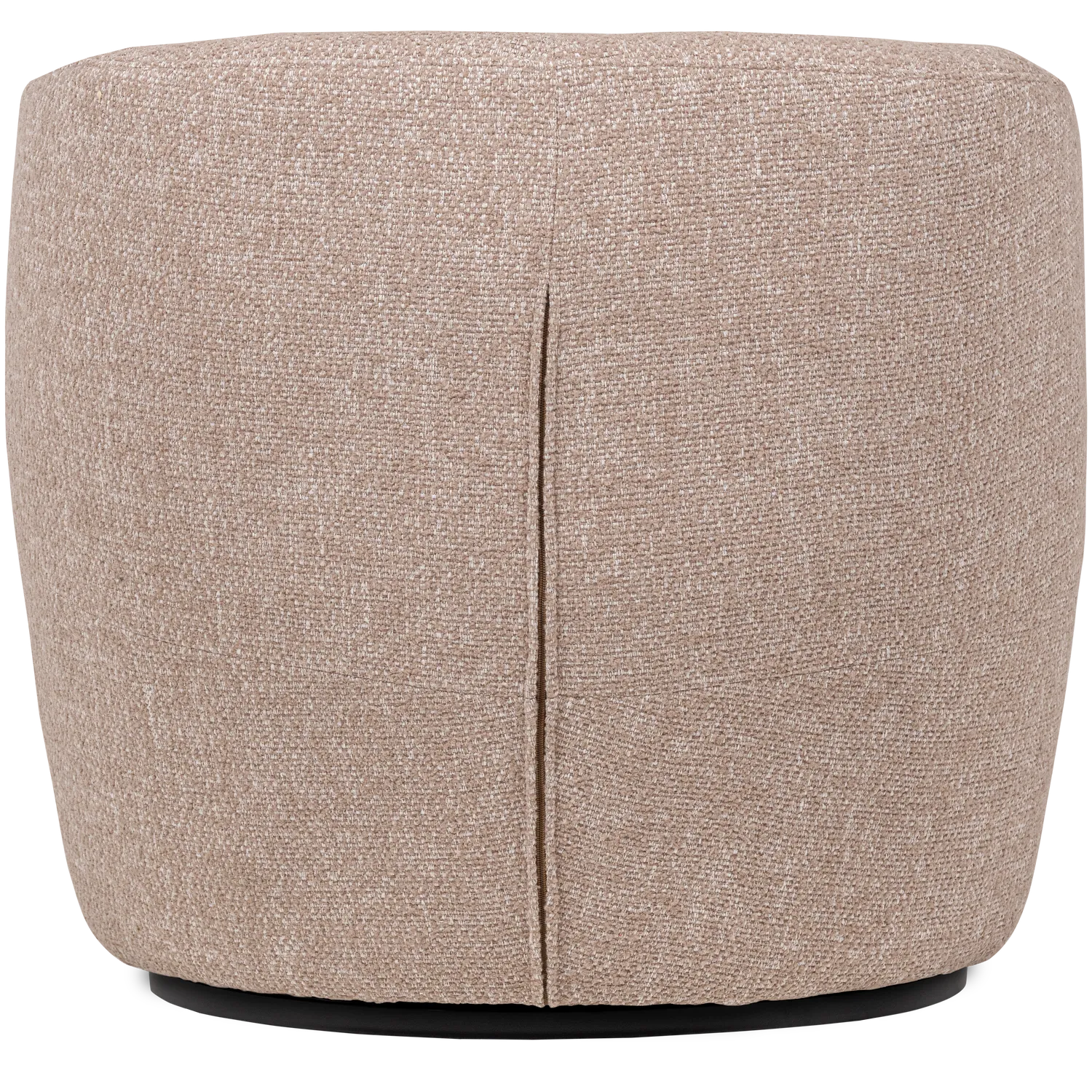 Woood Serra Draaifauteuil Naturel Melange - KwaliteitWonen.nl