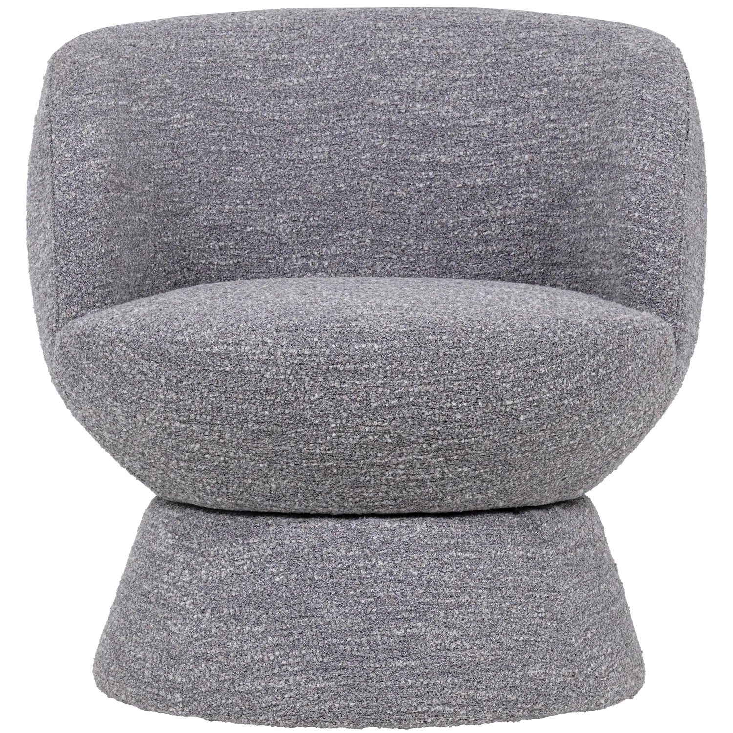 Woood Shuffle Draaifauteuil Grijs Melange - KwaliteitWonen.nl