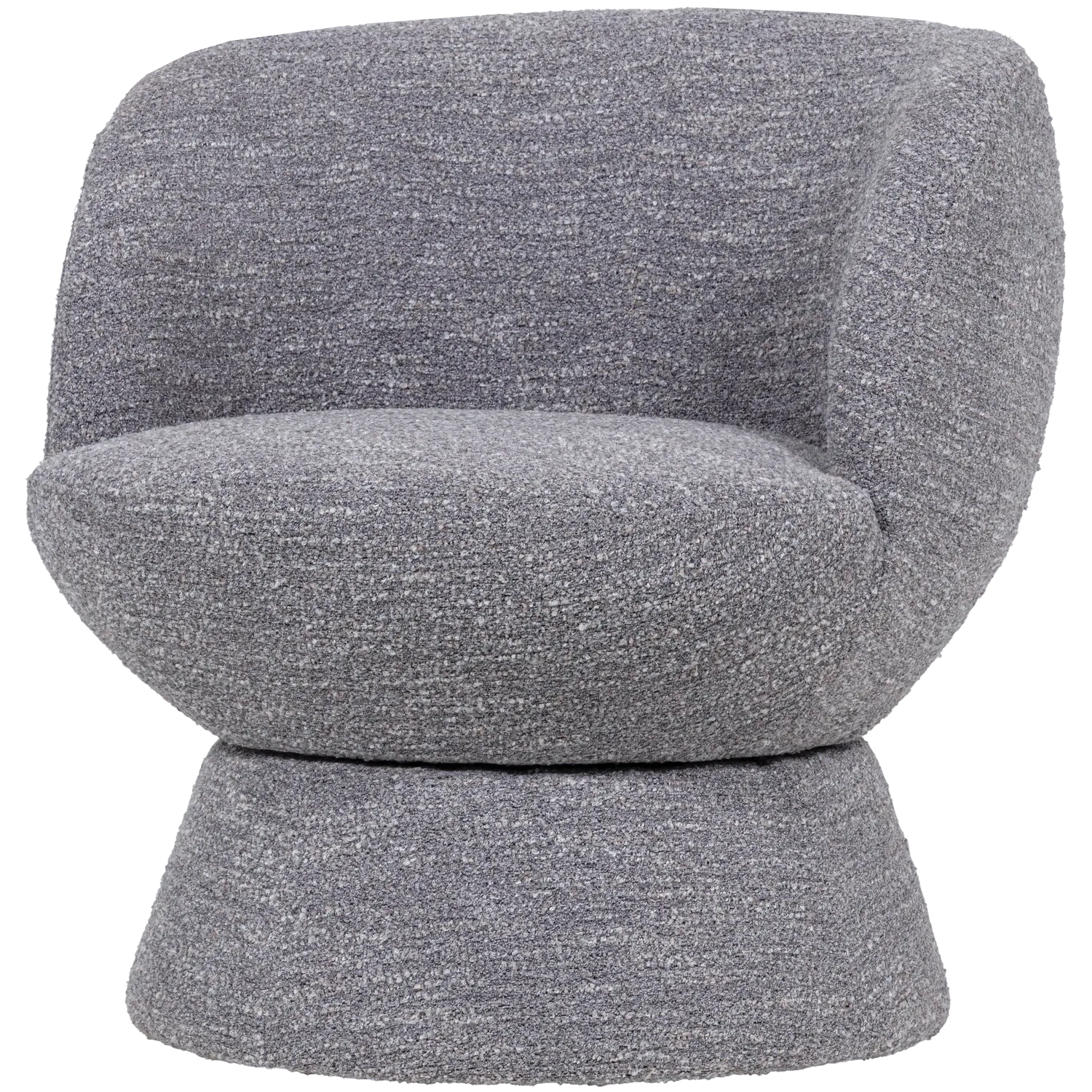 Woood Shuffle Draaifauteuil Grijs Melange - KwaliteitWonen.nl