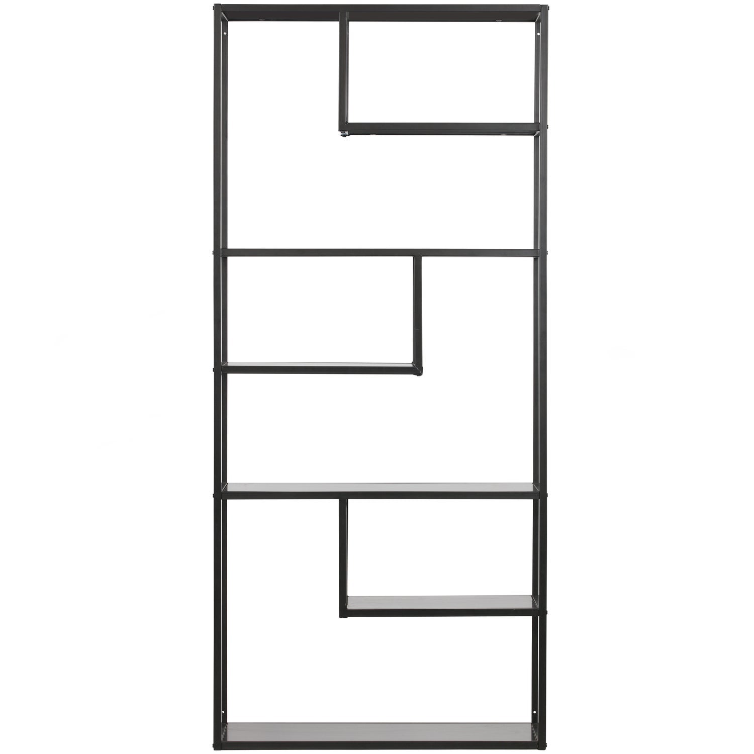 Woood Teun Vakkenkast Zwart-Kwaliteitwonen.nl