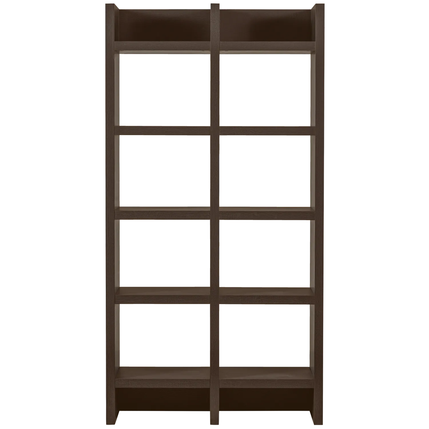 Woood Timo Boekenkast MDF Donkerbruin - KwaliteitWonen.nl