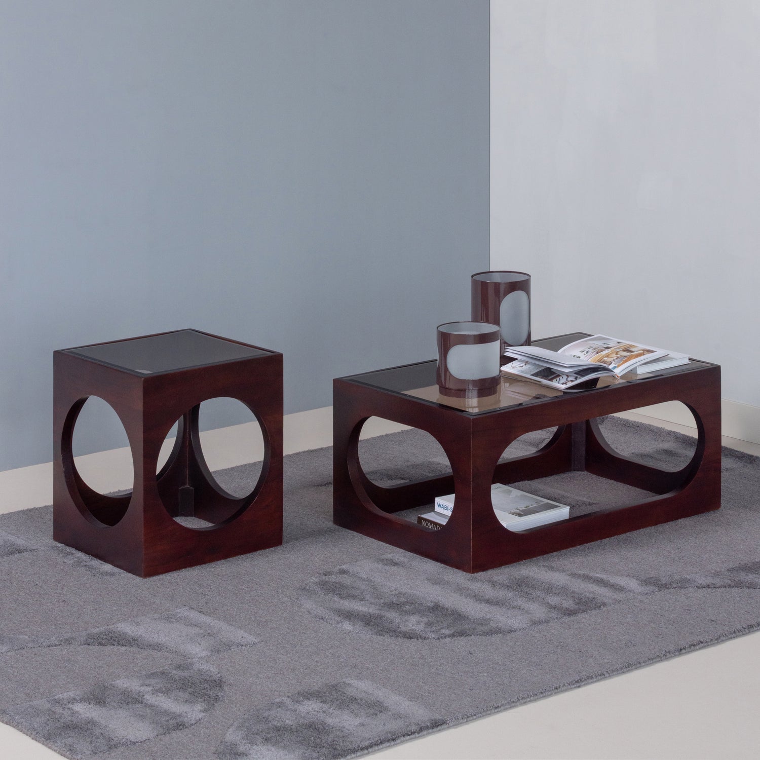 Woood Trax Salontafel Acaciahout Bruin - KwaliteitWonen.nl