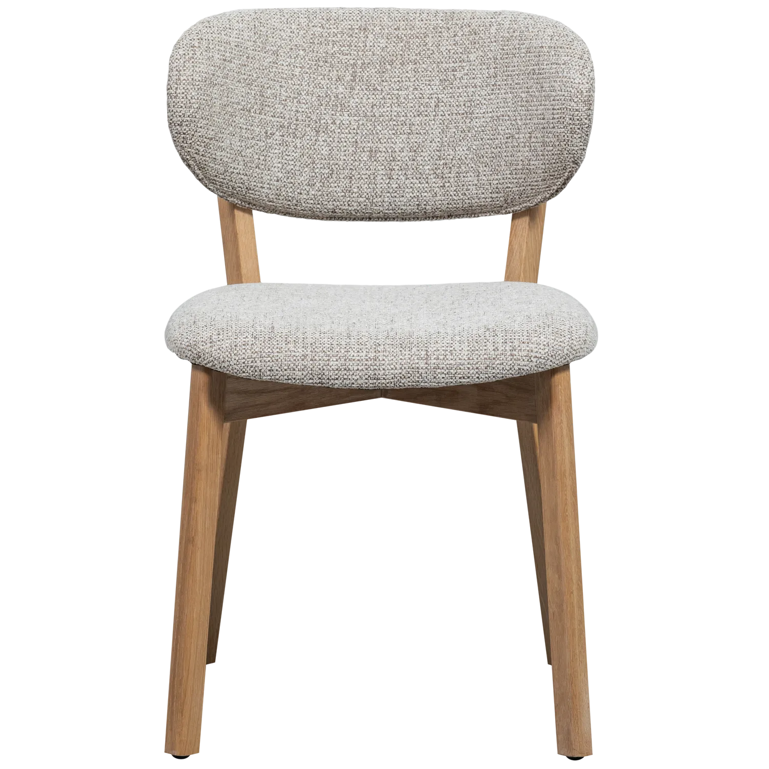 Woood Udar Eetkamerstoel Naturel Met Houten Frame Naturel - KwaliteitWonen.nl
