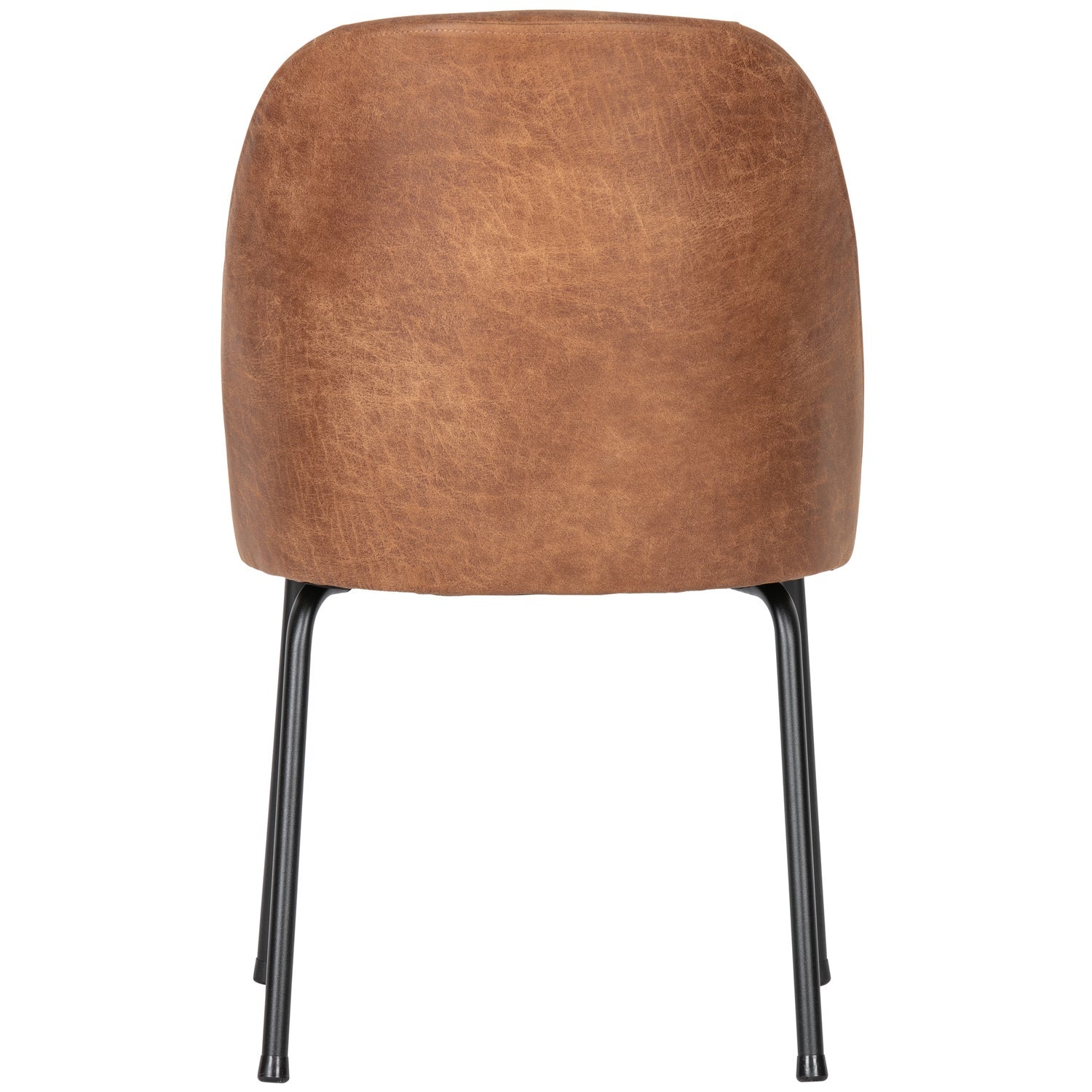 Woood Vogue Eetkamerstoel Ecoleer Cognac - KwaliteitWonen.nl