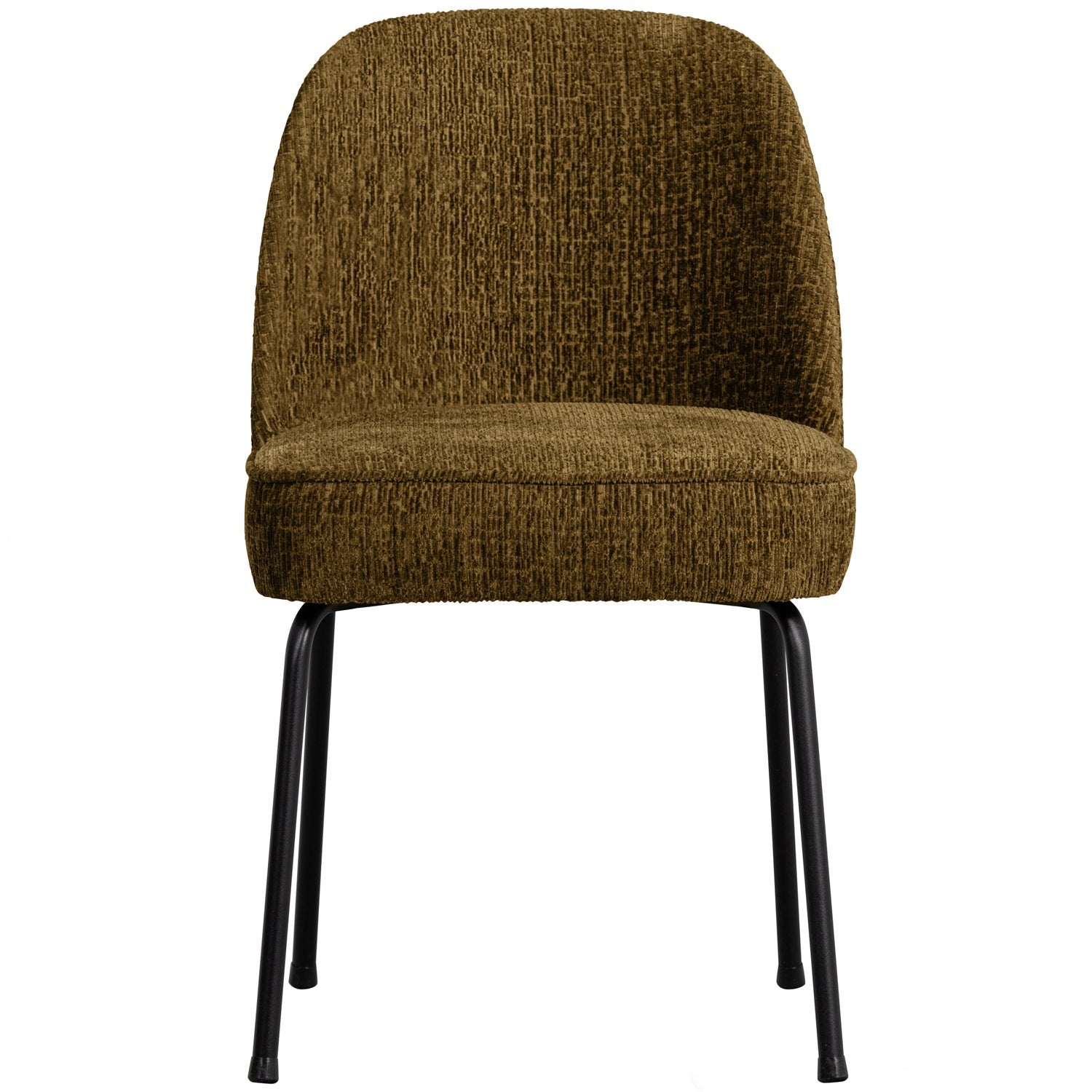 Woood Vogue Eetkamerstoel Structure Velvet Brass - KwaliteitWonen.nl