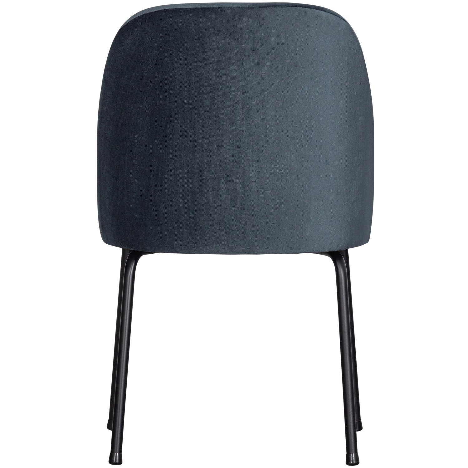 Woood Vogue Eetkamerstoel Velvet Blauw - KwaliteitWonen.nl