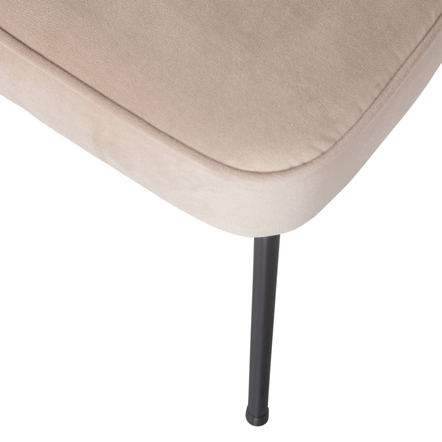 Woood Vogue Eetkamerstoel Velvet Khaki - KwaliteitWonen.nl
