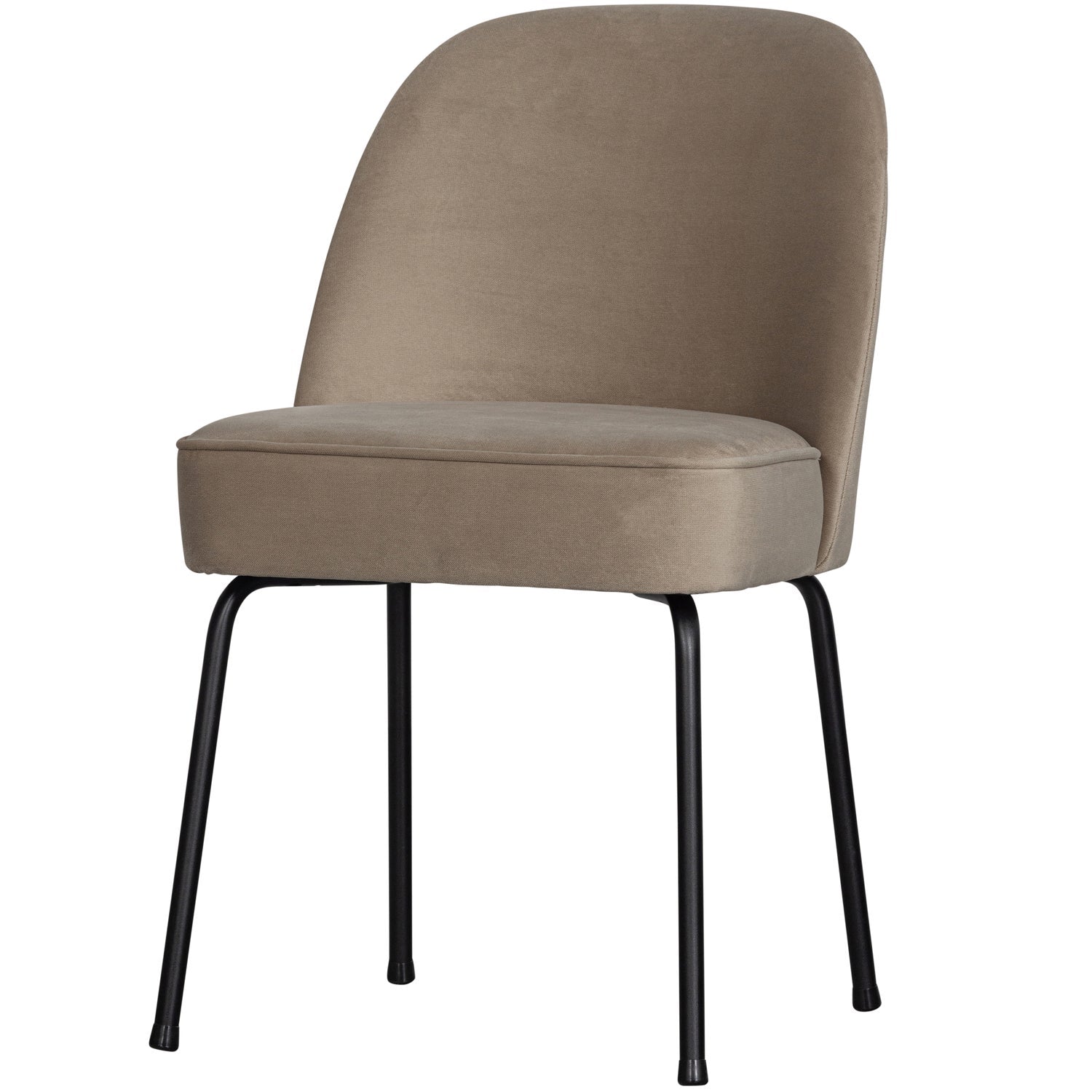 Woood Vogue Eetkamerstoel Velvet Khaki - KwaliteitWonen.nl