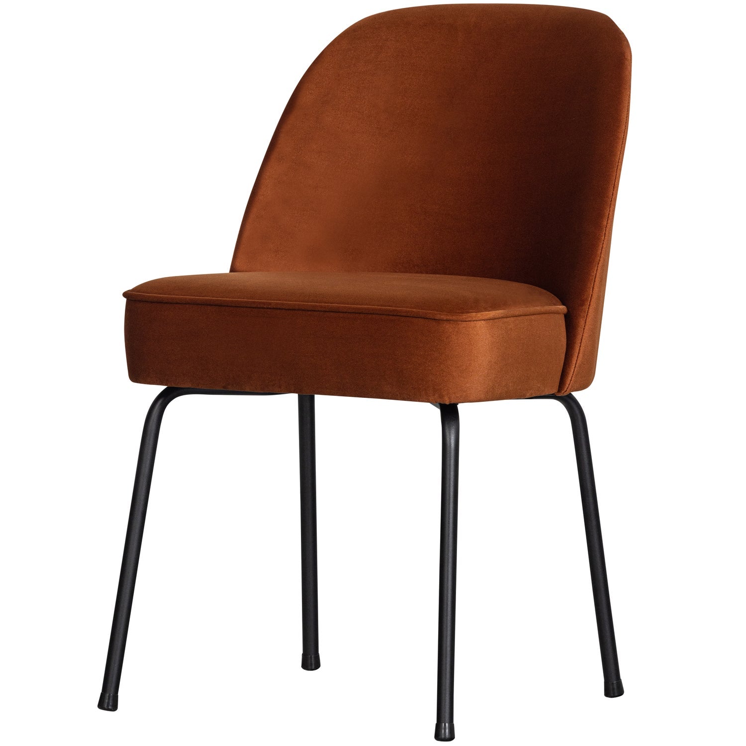 Woood Vogue Eetkamerstoel Velvet Roest - KwaliteitWonen.nl