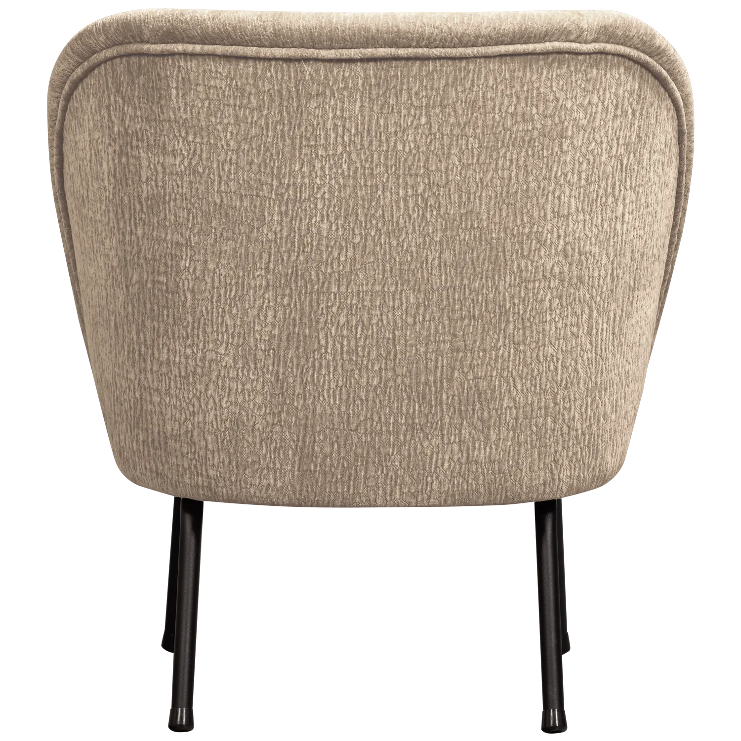 Woood Vogue Fauteuil 3 D Chenille Zand - KwaliteitWonen.nl
