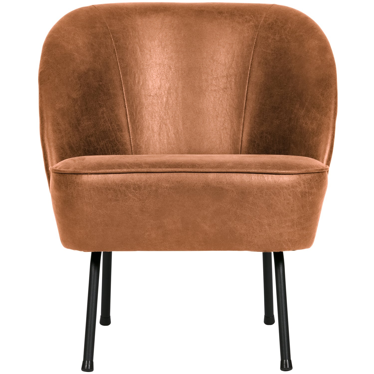 Woood Vogue Fauteuil Ecoleer Cognac - KwaliteitWonen.nl