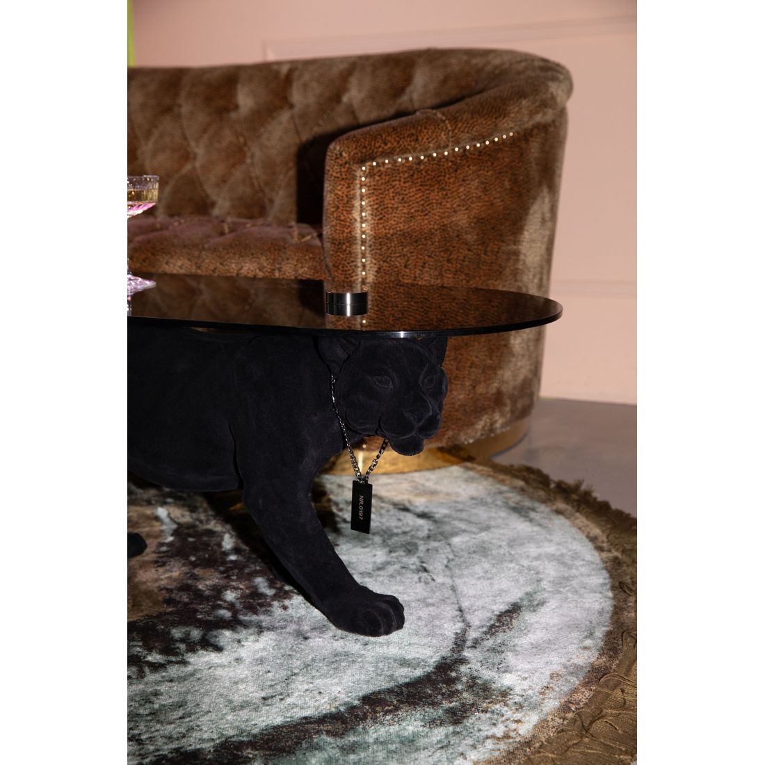 Bold Monkey Salontafel Dope as Hell Zwart