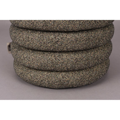 Dutchbone Poef Fern Zwart