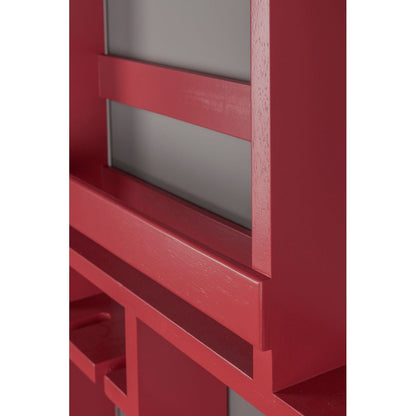 Dutchbone Wijnkast Myron Rood