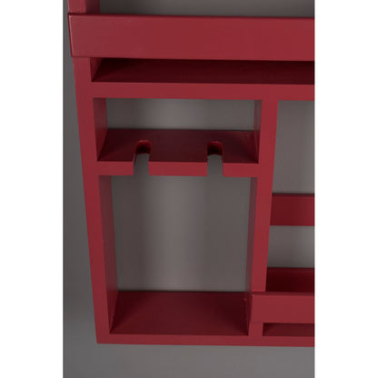 Dutchbone Wijnkast Myron Rood