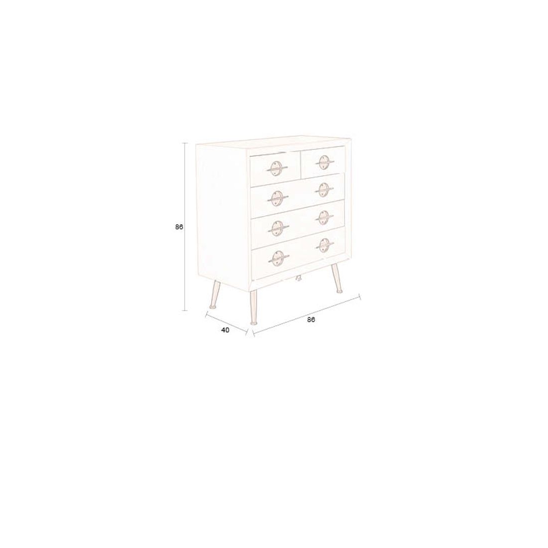 Dutchbone Dressoir Edson