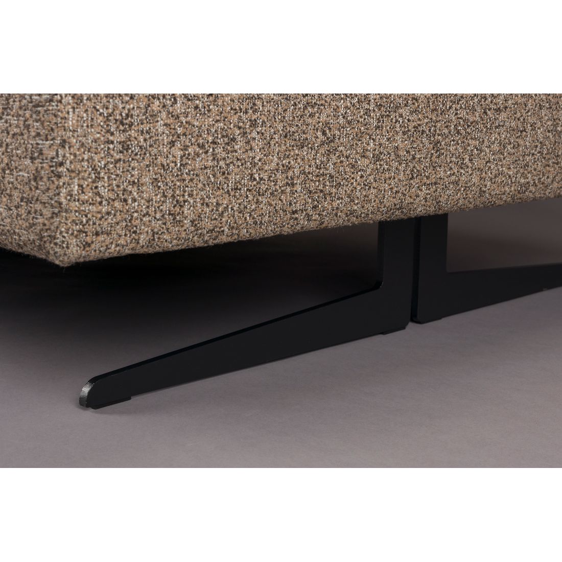 Dutchbone 3-zits Bank Shelly Beige + Chaise Longue Links