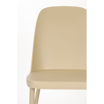 White Label Living Eetkamerstoel Pip Beige