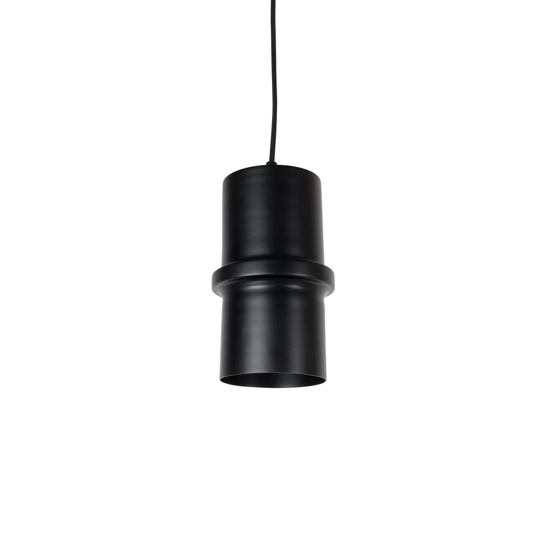 White Label Living Hanglamp Duct Zwart S