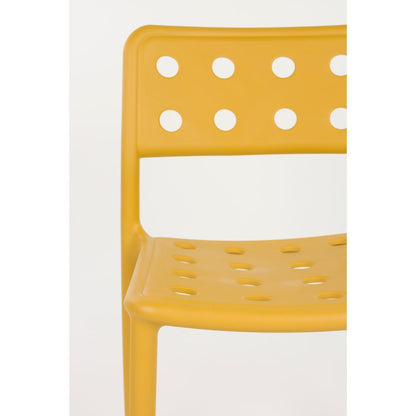 White Label Living Tuinstoel Serra Okergeel