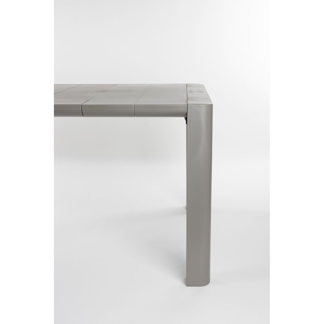 White Label Living Tuintafel Alban 220x100cm Grijs