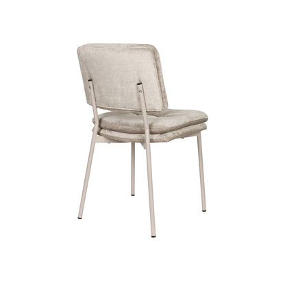 White Label Living Eetkamerstoel Franck Beige