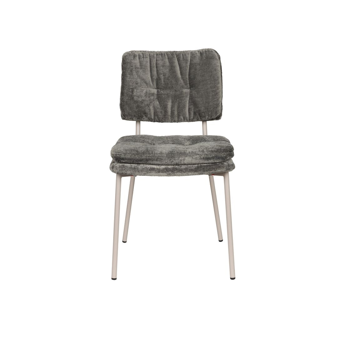 White Label Living Eetkamerstoel Franck Grijs