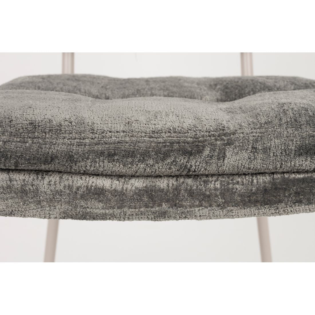 White Label Living Eetkamerstoel Franck Grijs