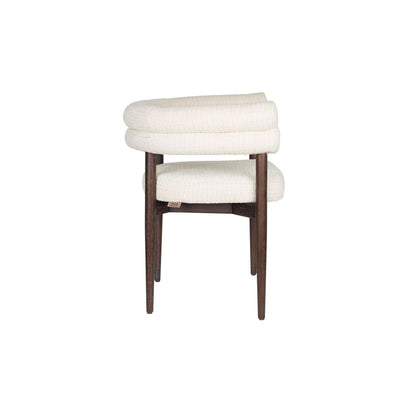 Dutchbone Eetkamerstoel Sela Off Wit