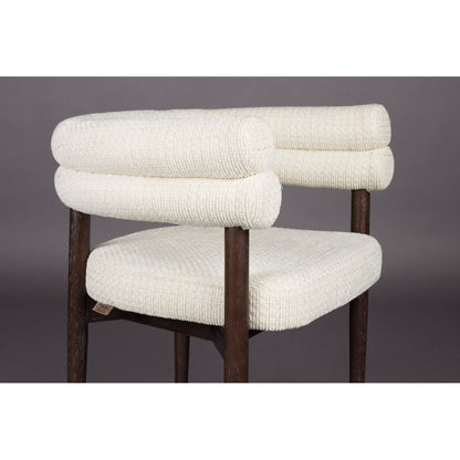 Dutchbone Eetkamerstoel Sela Off Wit