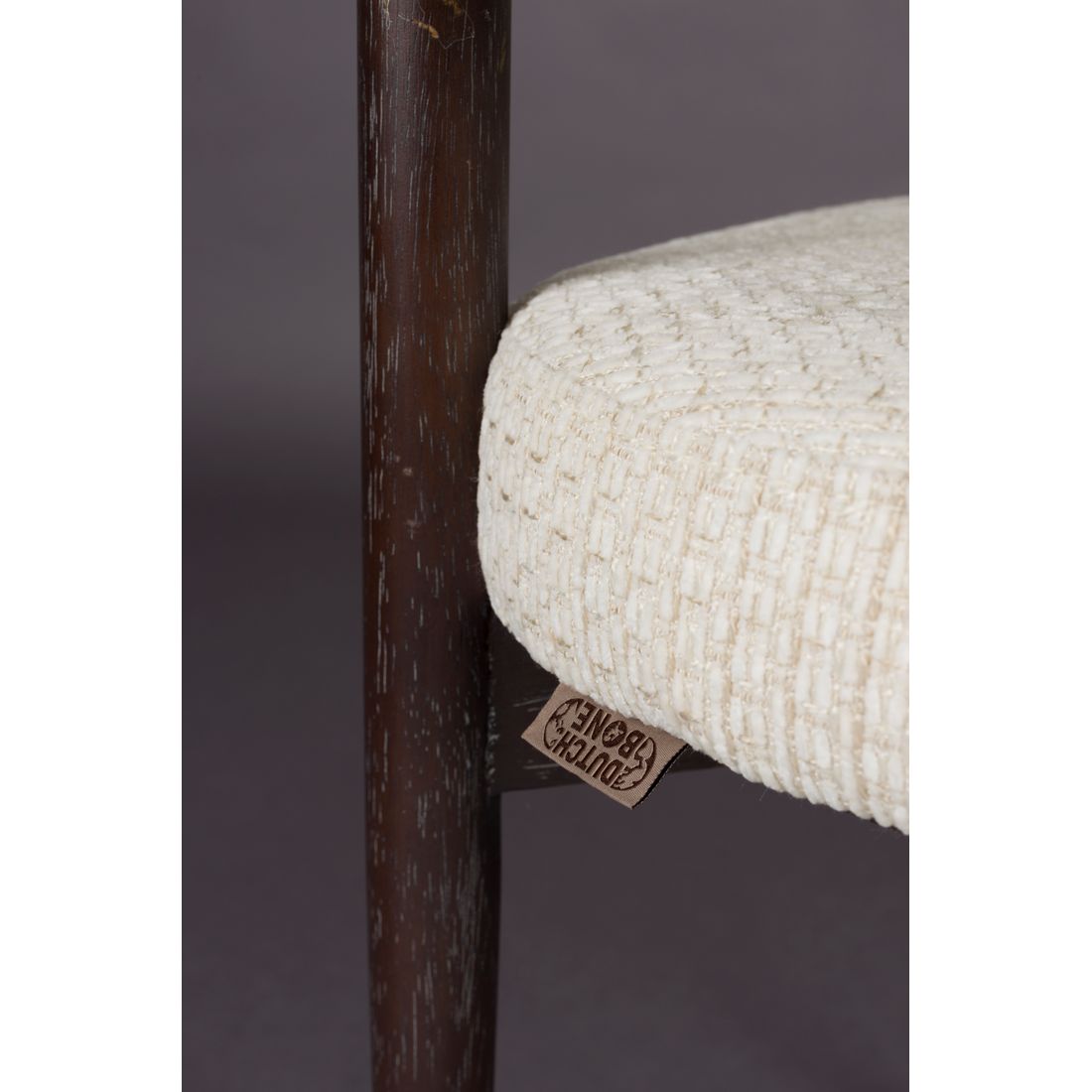 Dutchbone Eetkamerstoel Sela Off Wit